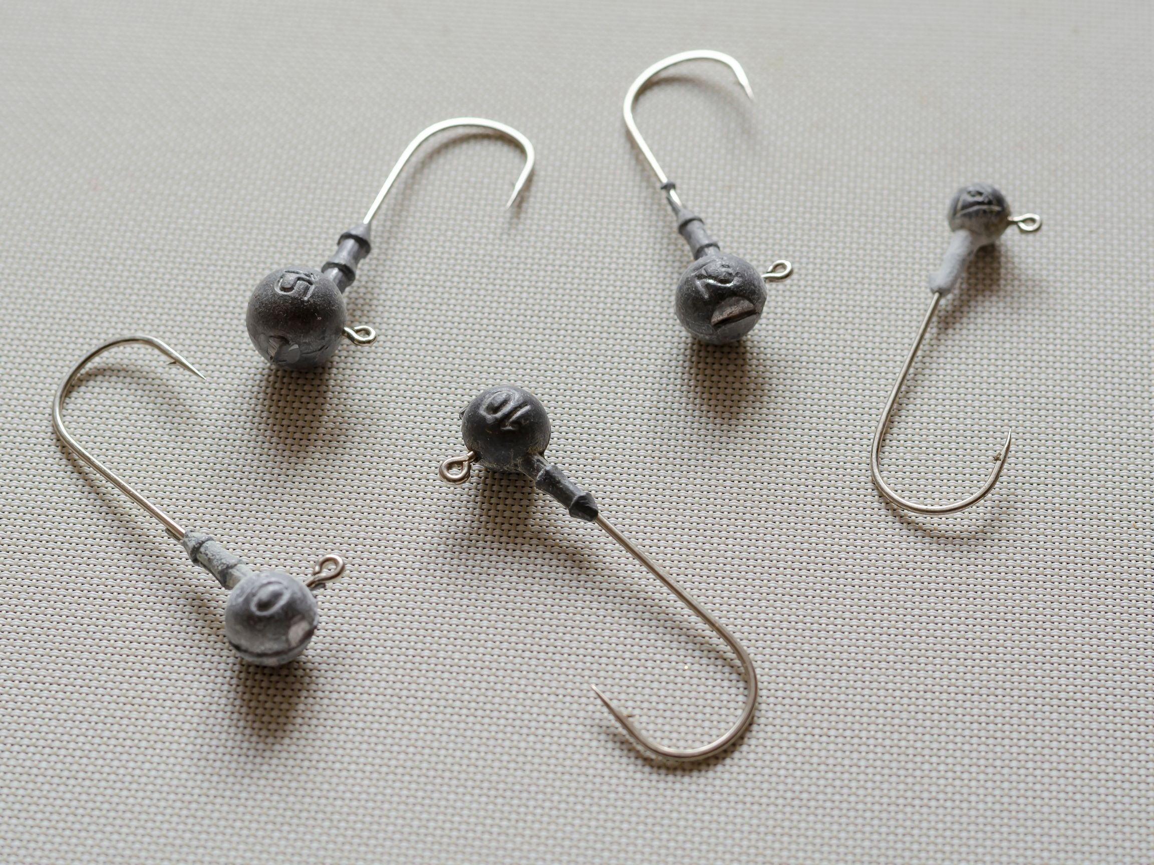 Saltwater Jig Head, Fish Eye Swimbait Jighead For Fishing Inshore Offshore 1 2 3 4 1 1 5oz With 7 0 Hooks For Redfish Stripper Seabass Etc