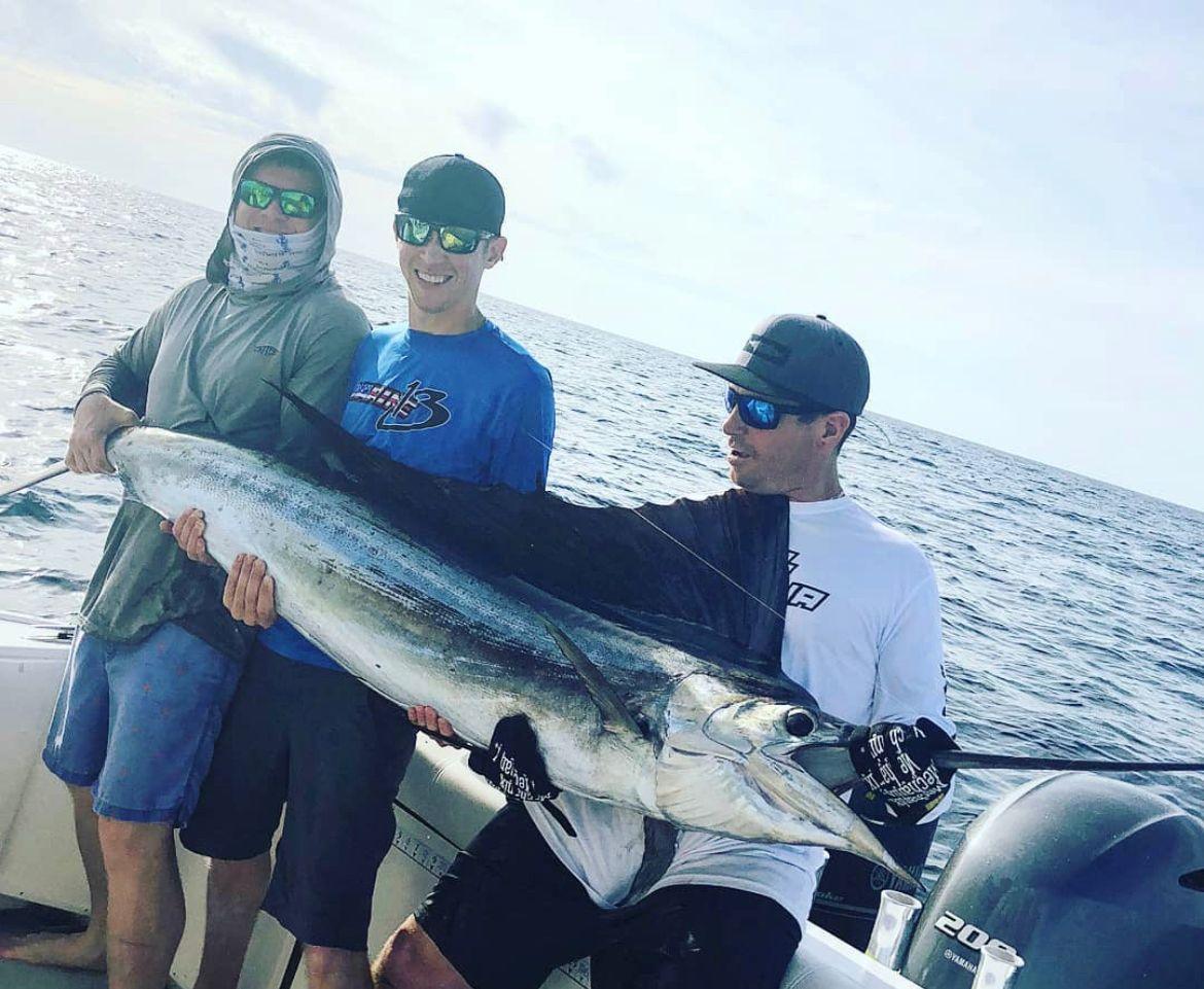 Catching sailfish in the Gulf of Mexico